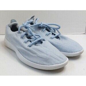 Allbirds Women's Wool Runner Baby Blue Running Shoes Size 9